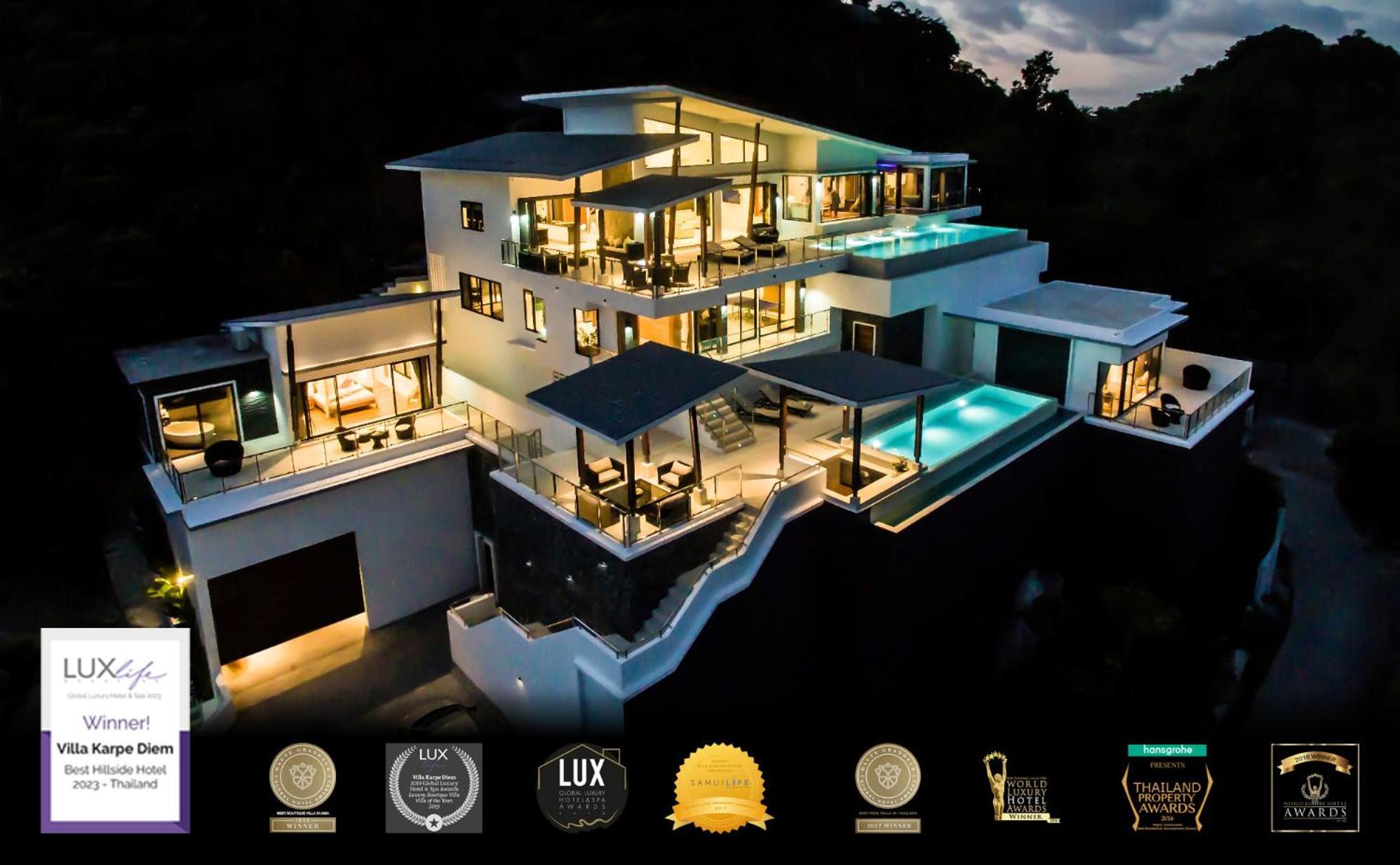 Karpe Diem Villa - Twin Infinity Pools チャウエン エクステリア 写真