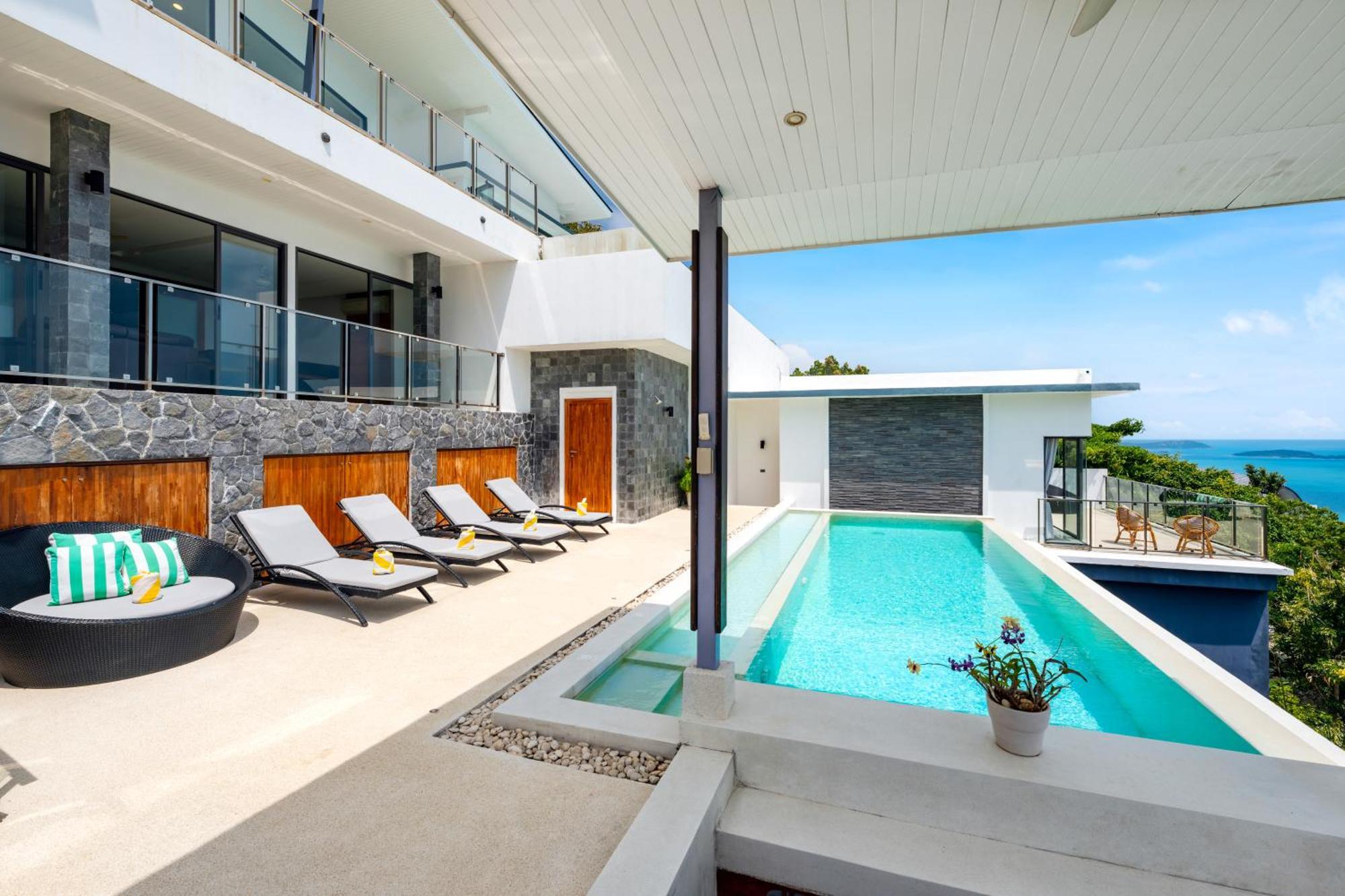 Karpe Diem Villa - Twin Infinity Pools チャウエン エクステリア 写真