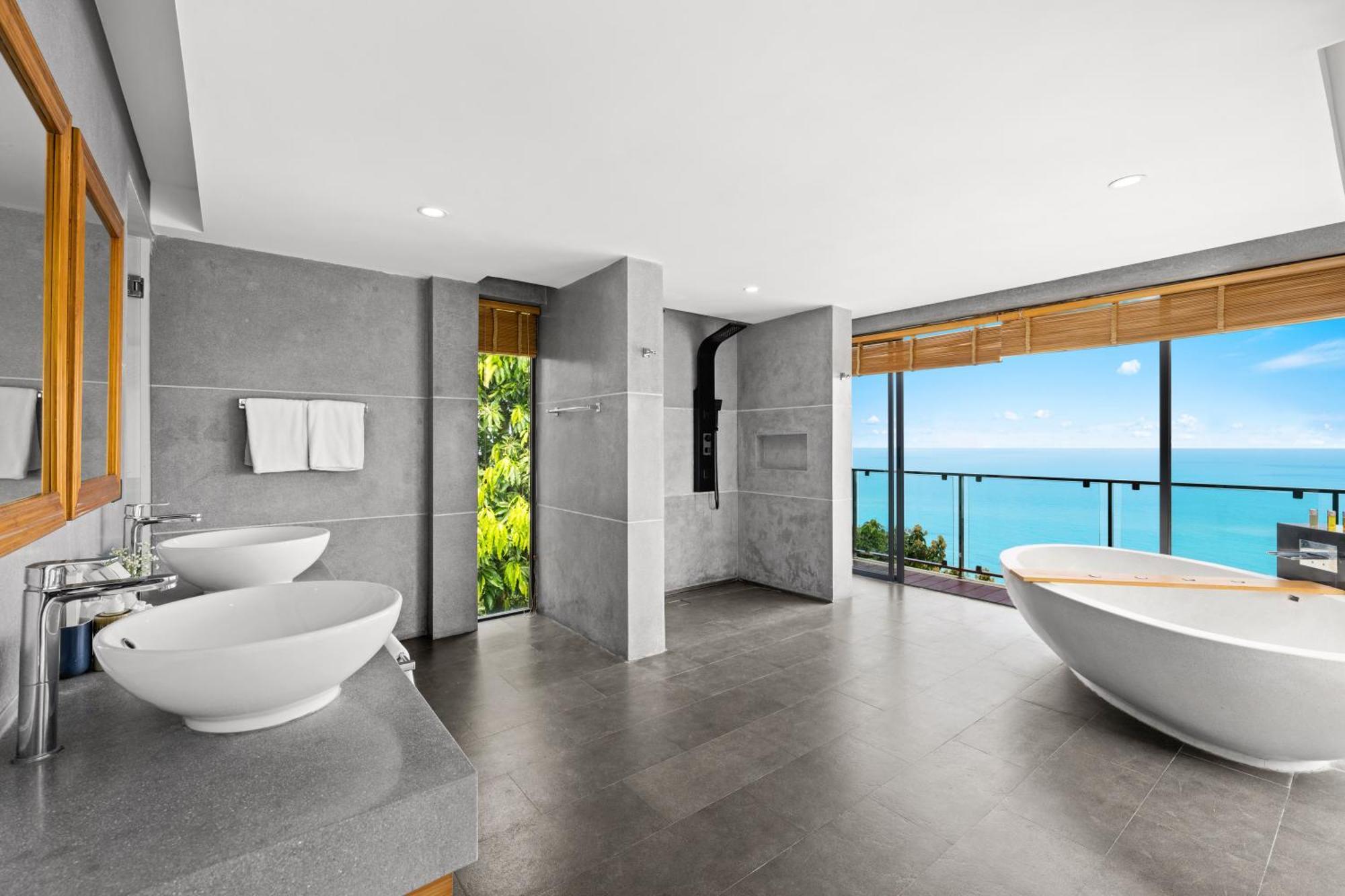 Karpe Diem Villa - Twin Infinity Pools チャウエン エクステリア 写真
