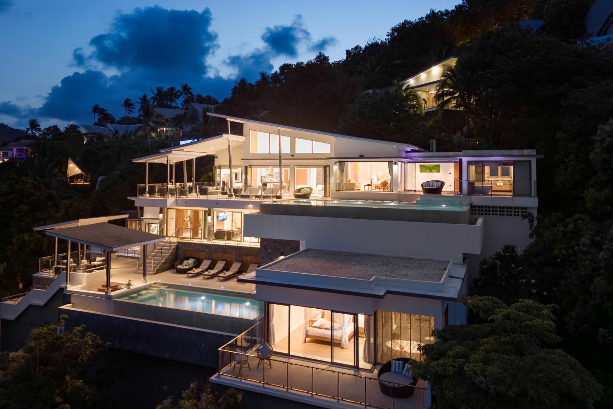 Karpe Diem Villa - Twin Infinity Pools チャウエン エクステリア 写真