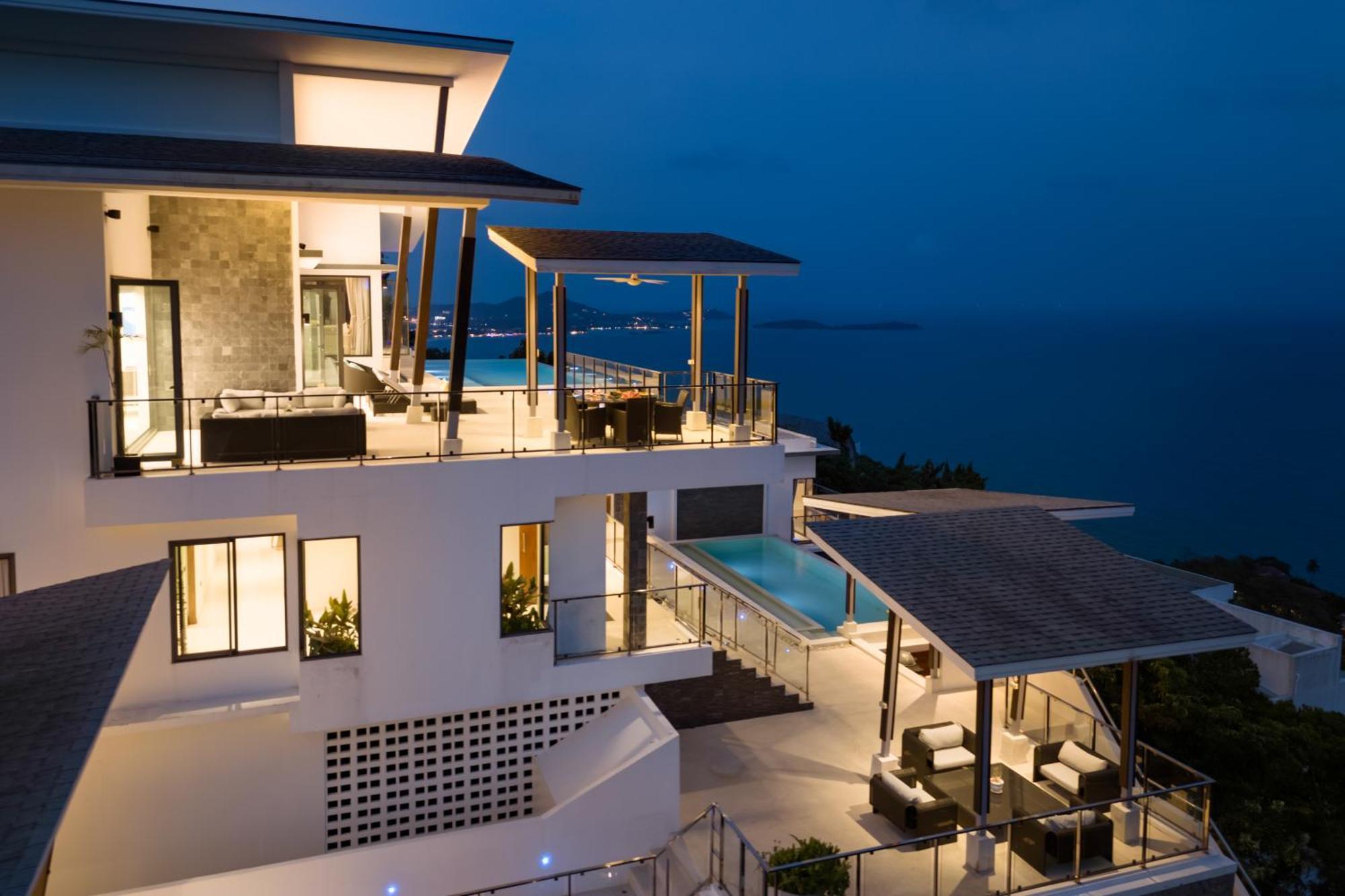 Karpe Diem Villa - Twin Infinity Pools チャウエン エクステリア 写真