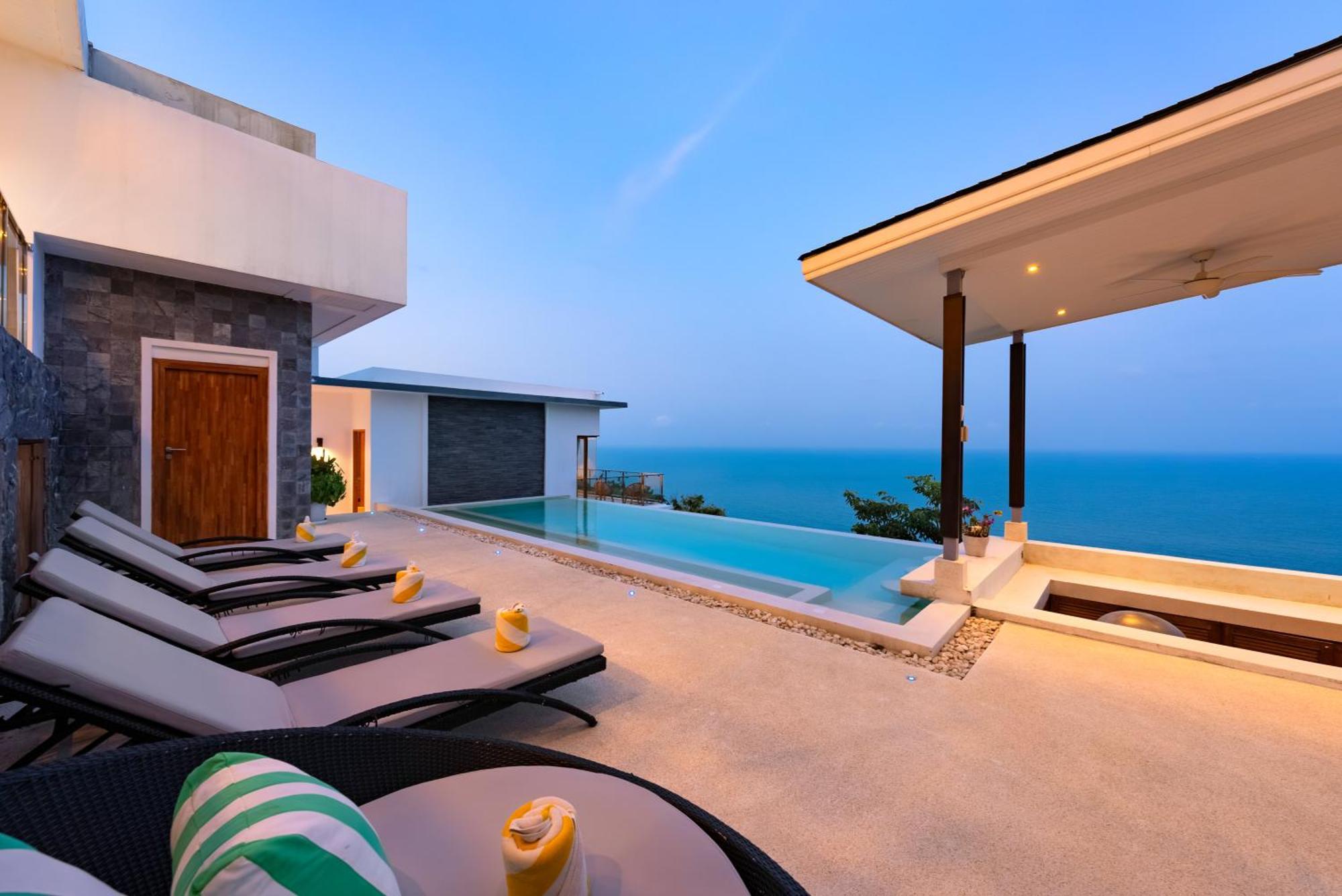 Karpe Diem Villa - Twin Infinity Pools チャウエン エクステリア 写真