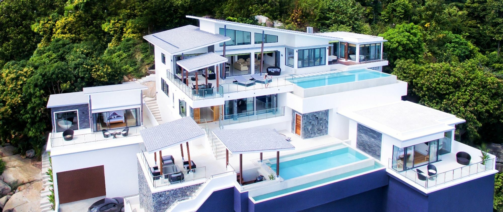 Karpe Diem Villa - Twin Infinity Pools チャウエン エクステリア 写真